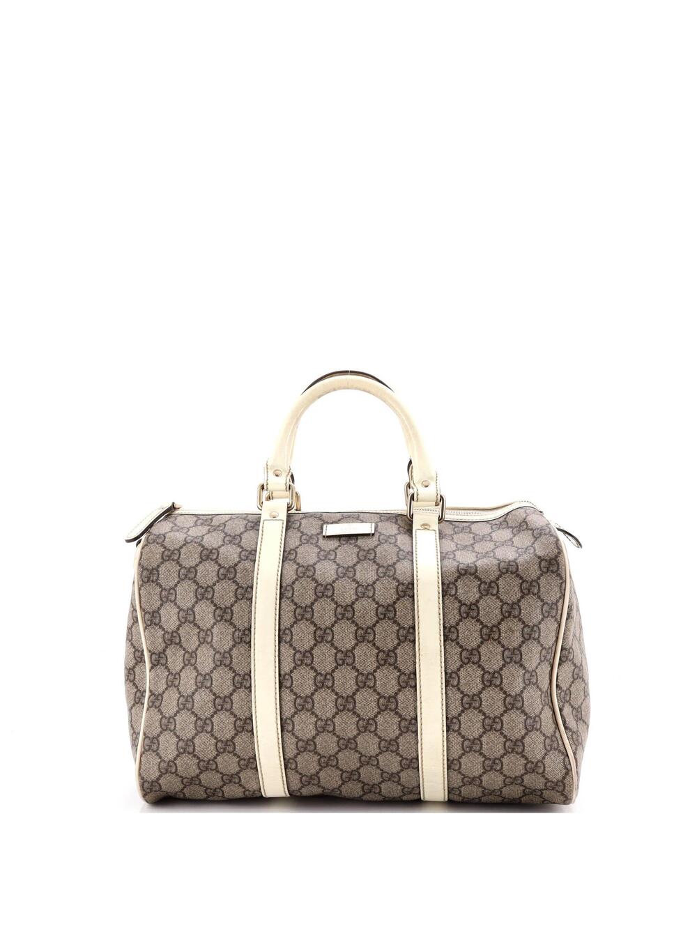 Gucci Joy Boston Bag Gg Coated Canvas #348486G69B